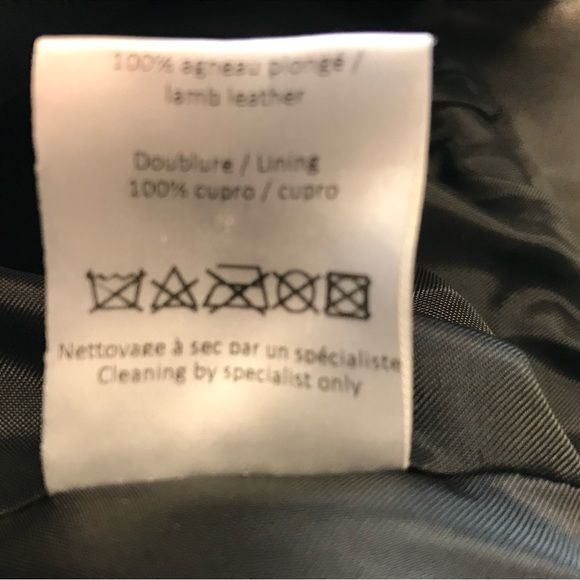 Alaïa stunning cropped lamb leather jacket like NEW - Picture 6 of 7